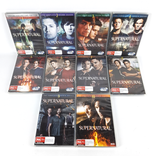 Supernatural Season 1-10 DVD TV Series Region 4 Jensen Ackles Horror 2015 - Picture 2 of 10