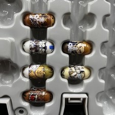 Mighty Beanz Star Wars Millennium Falcon Case  Lot of 6 Mini Fig Beans