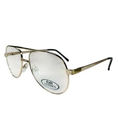 DB Classics Eyewear Gold Aviator BOB Eyeglasses 56/16/140