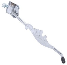 LOWRIDER Flat Wing Chrome Bicycle 9" Center Mount Kickstand Cruiser/Lowrider