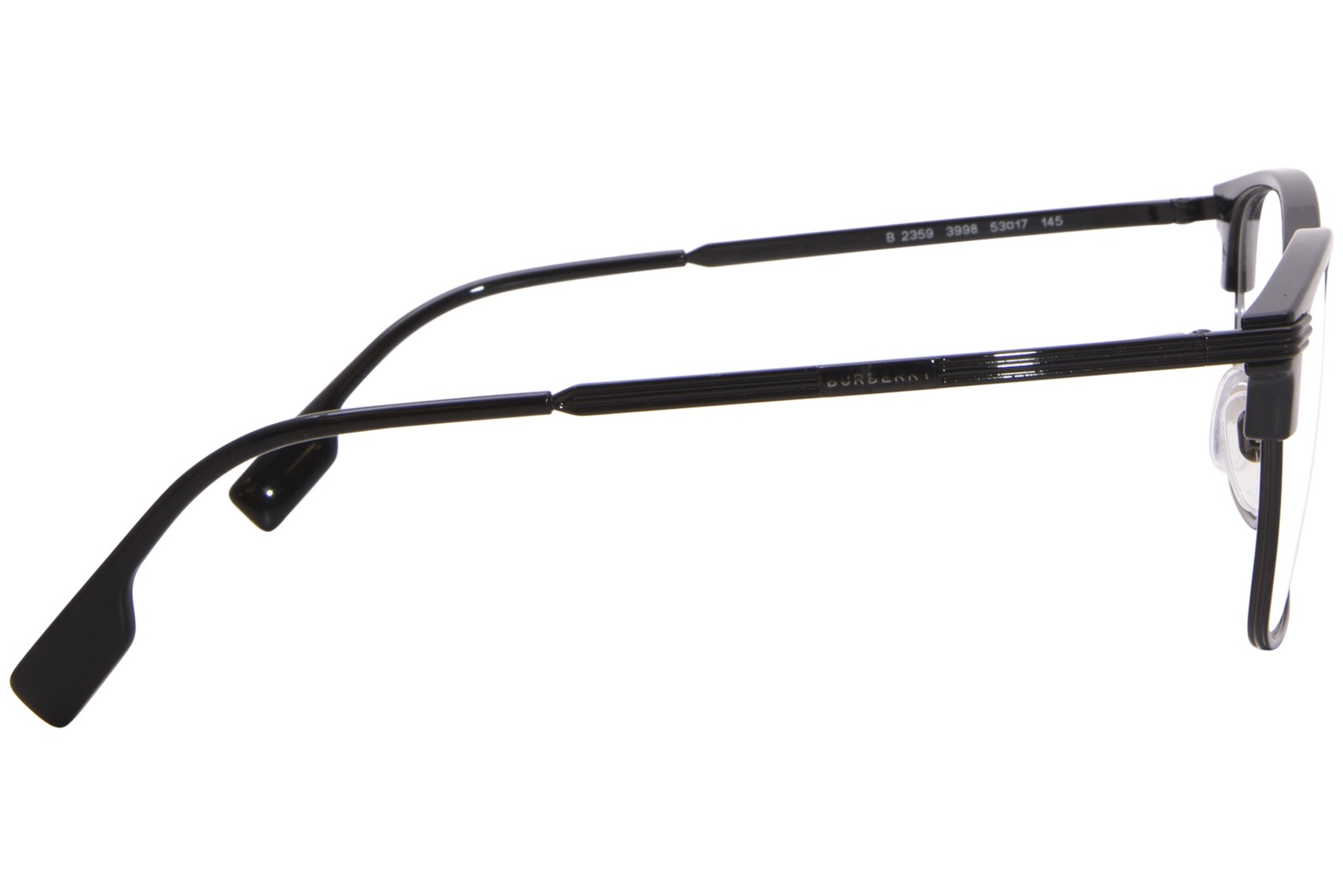 Burberry Pearce BE2359 3998 Eyeglasses Men's Black Full Rim Square Shape 53mm thumbnail 3