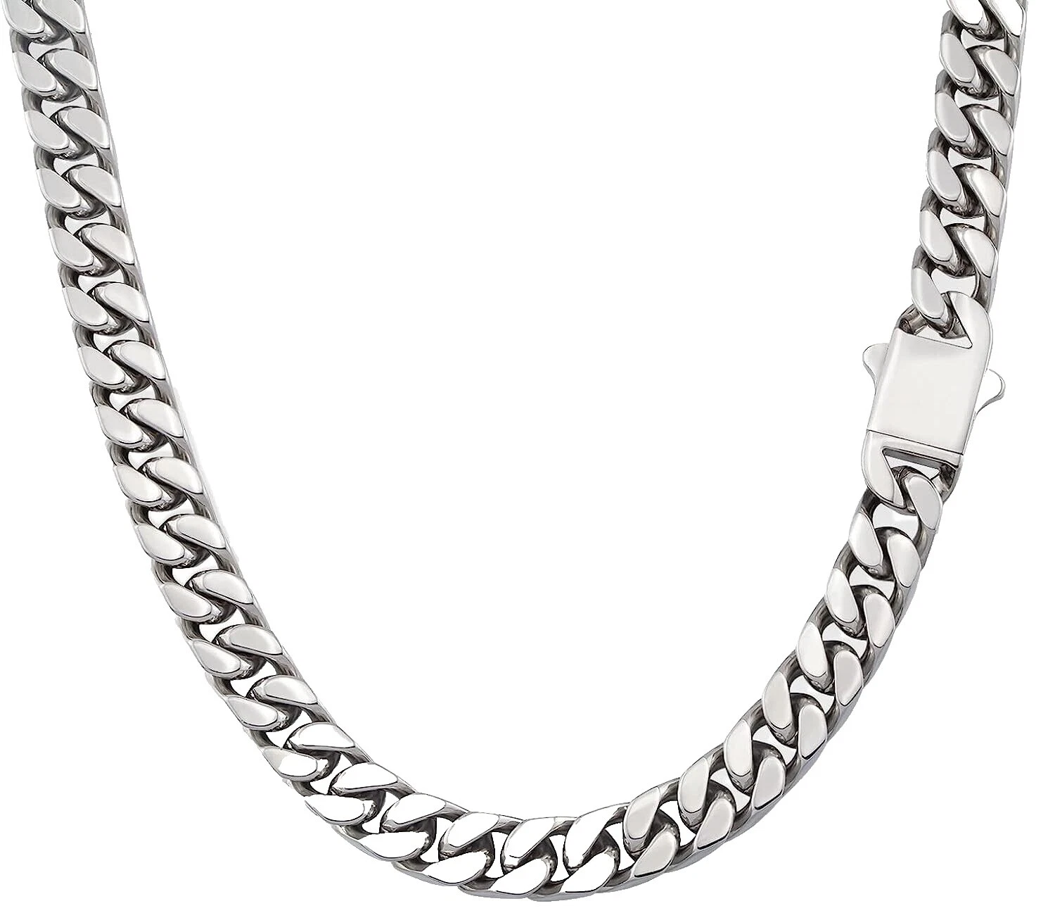 Cadena de Plata Plateado Collares y colgantes de Motorista para Hombres