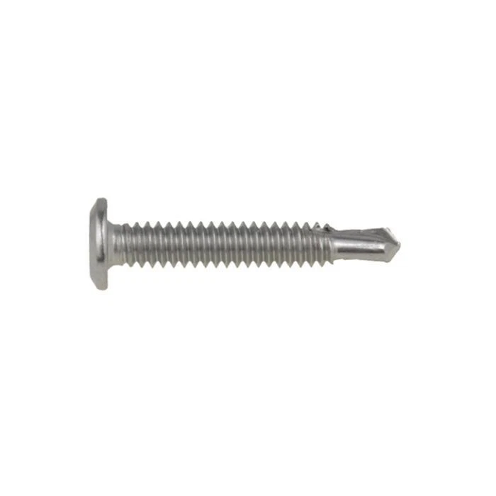 Pack of 100 Stainless 10g x 22mm Wafer PH2 Fine Metal Self Drilling Screw G410 - image 3 of 4