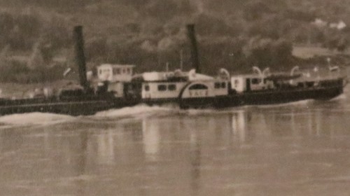 tolles altes Foto Raddampfer auf der Donau bei Kerms - Picture 3 of 4