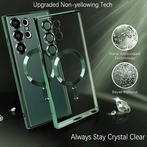 Funda magnética a prueba de golpes delgada para teléfono Samsung Galaxy S25 Ultra, S25+, S25 - Imagen 6 de 16