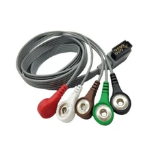 ECG Patient Cable 5 Lead Set M4725A for Philips/HP DigiTrak XT Holter Recorder