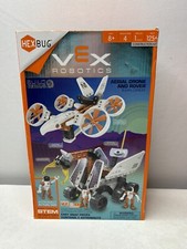 Lot of 2 HexBug Vex Robotics Construction Kits Aerial Drone Rover Explorer