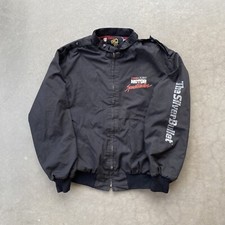 Vintage King Louie Pro Fit Mens Bomber Jacket Full Zip Made in USA Size Large