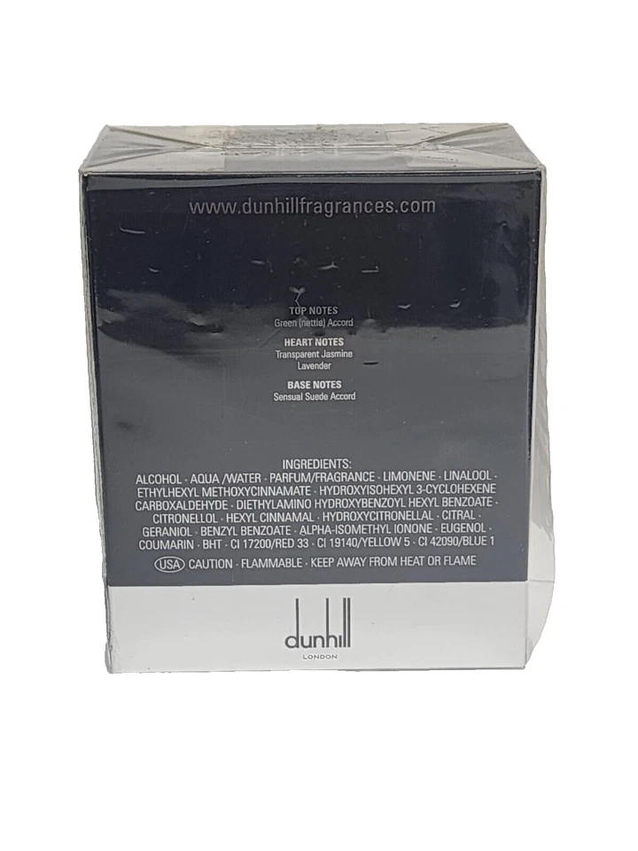 Dunhill Black Men 1.7 OZ EDT SPRAY SELLADO Foto 4 de 4