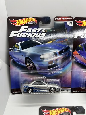 Hot Wheels Premium Car Culture Fast & Furious Fast Imports