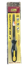 Ivy Classic 12104 6" Mill Bastard File Power Pro Grip Carbon Steel NOS Hand Tool