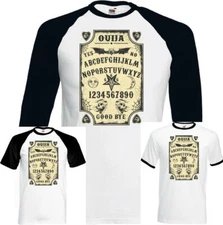Ouija Board Mens Halloween T-Shirt Witchcraft Spirit Ghosts Paranormal Spooky