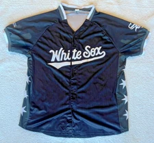 Chicago White Sox Jersey Shirt Mens XL Success Promotions Black Short Sleeve