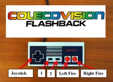 Nintendo NES Modded Controller Joystick for Colecovision Flashback Mod