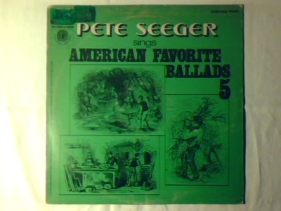 PETE SEEGER American Favorite Balladen 5 lp ITALIEN 