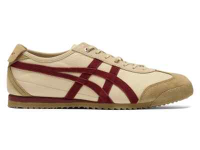 Onitsuka Tiger メキシコ66 Onitsuka Tiger MEXICO 66 SD BEIGE / BEET JUICE 1183C015 202 UNISEX