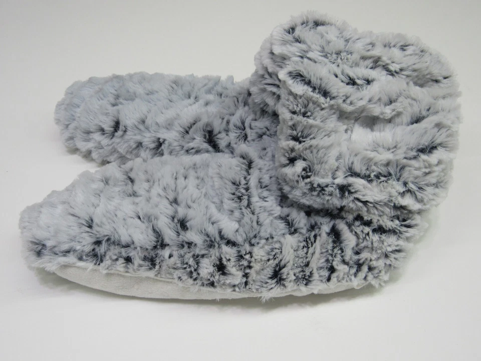 Botines acanalados de piel sintética para mujer con empuñaduras - negros/blancos talla S/M Foto 2 de 4