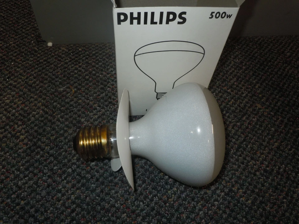 500 Watt R40 250 Volt Philips Reflector Flood Light Bulb - Image 4 of 4