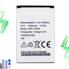 DBO-1000A New Cell Phone Battery 1000mAh For Doro 1370 1372 2404 6040 6060