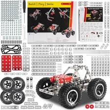 Erector Set for Boys - Girls | Metal Model Kits for Adults Teens and Advanced Ki