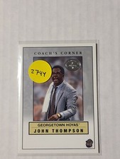 2001 Greats of the Game Coach's Corner #CC12 John Thompson