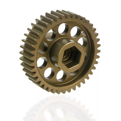 40T Aluminum Diff Spool Counter Gear for Tamiya Bullhead Super Upgrades Parts