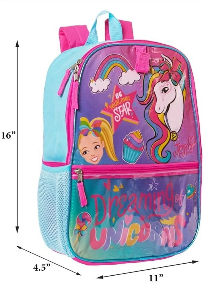 Nickelodeon JoJo Siwa Backpack with Lunch Bag Set for Girls 5