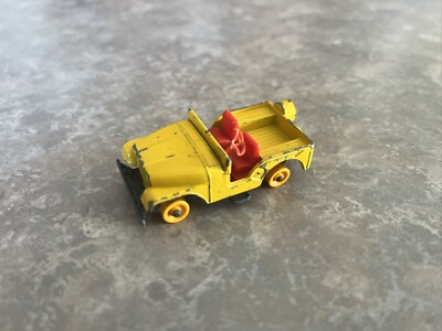 VINTAGE LESNEY MATCHBOX # 72 STANDARD JEEP
