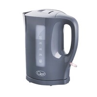 Quest 1.7 Litre Electric Kettle - Grey - Household Essential - Fast Boil