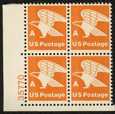 #1735c 'A' Eagle, Plate Block [35770 LL] Mint **ANY 5=FREE SHIPPING**