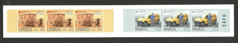 SERBIA-MNH**-BOOKLET-PRIVATE-EUROPA CEPT-3 SETS-2013. - Image 2 of 4