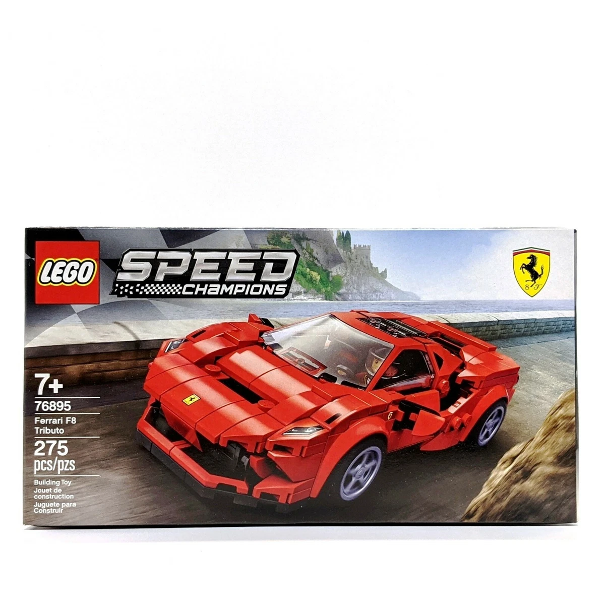 Damaged Box LEGO Speed Champions 76895 Ferrari F8 Tributo Brand