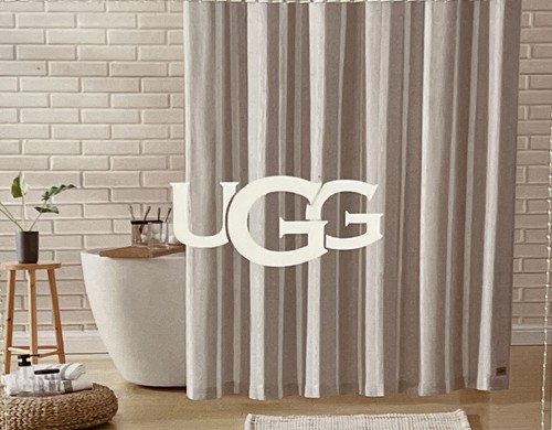Ugg Ardelia Shower Curtain 72”X72” Seal NEW - Picture 3 of 8