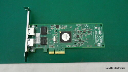 HP 458491-001 2-port Gigabit Network Server Adapter NC382T 453055-001 - Picture 1 of 4