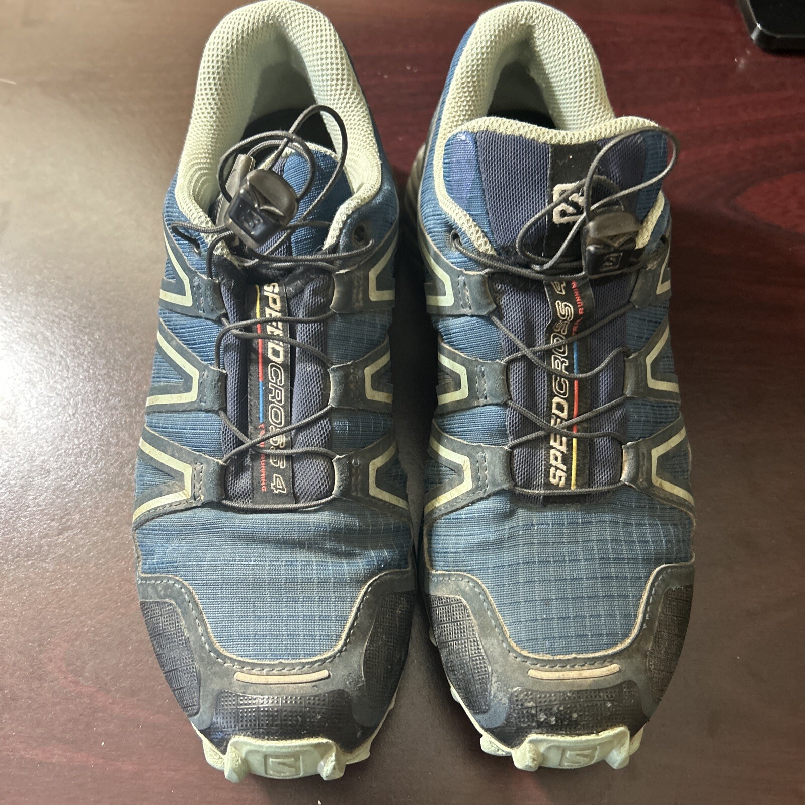 Scarpe da trail running SALOMON donna Speedcross 4 guscio d'uovo blu nero taglia 7 5