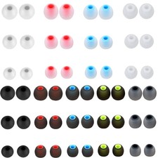 54Pcs Earbud Replacement Tips  Ear Bud Rubber Tips Silicone 1