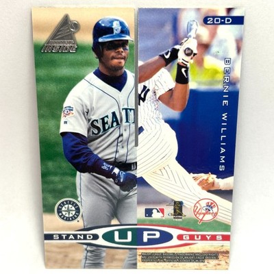 Ken Griffey Jr. 1998 Pinnacle Inside Stand Up Guys #20-C / 20-D NM+