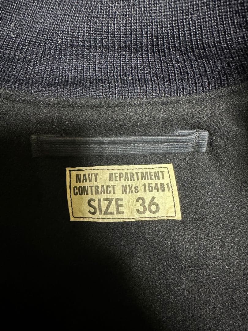 Buzz Ricksons Deck Zip Jacket Excellent Used 36 N… - image 3