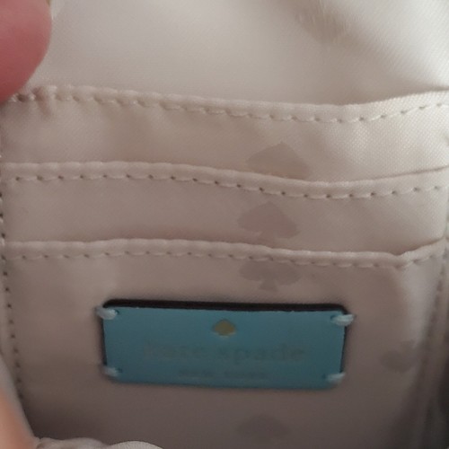 Kate Spade Kitt North South Nylon Handy Umhängetasche in Fountain Blue Neu mit Etikett - Bild 3 von 10