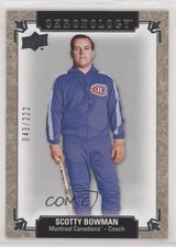 2018-19 Upper Deck Chronology 43/222 Scotty Bowman #40 HOF 1o7y