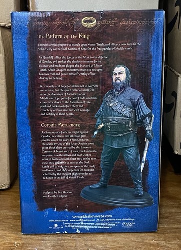 Sideshow Peter Jackson como Corsario 82/3500 El Retorno del Rey Weta LOTR - Imagen 12 de 15