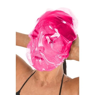 Clear PVC Mask Neck Loose Headgear Mouth Cosplay Headgear Adult Exotic Mask 
