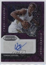 2021 Panini Prizm Draft Picks Purple Circles 12/50 Usman Garuba #SS-UGA Auto 0c2