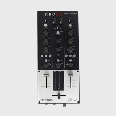 ECLER NUO 2.0 Professional 2-Channel Analog DJ Mixer 3-Band Full Cut EQ NEW