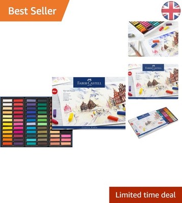 Kinderfreundliche 72 Stück Mini weiche Pastelle - lebendige Farben für kreatives Spielen