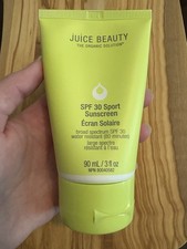 Juice Beauty SPF 30 Sport Sunscreen NWOB broad spectrum water resistant 3 fl oz