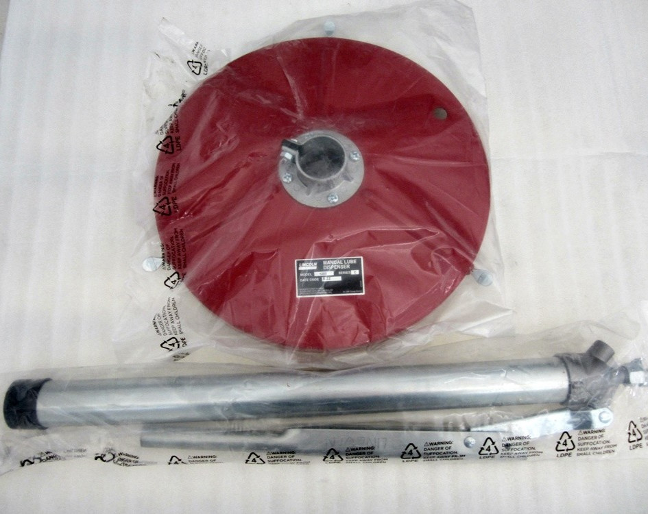NEW Lincoln Lubricant Manual Lube Dispenser for 30lb Container No. 1293