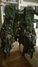 Gilet tattico mimetico marca Radar dieci tasche 