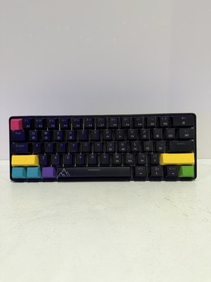 Asceny Mechanical Gaming Keyboard, Clicky Sounds, Lights, Multiple Modes,No Cord