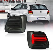 VOLL LED Rückleuchten Set smoke für VW Polo 6R 6C 2009-2017 dynamische Blinker
